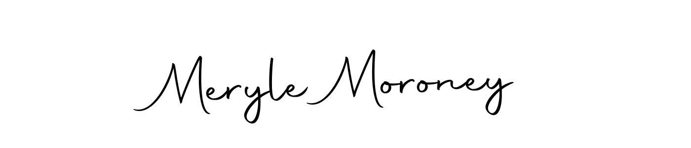 Make a short Meryle Moroney signature style. Manage your documents anywhere anytime using Autography-DOLnW. Create and add eSignatures, submit forms, share and send files easily. Meryle Moroney signature style 10 images and pictures png