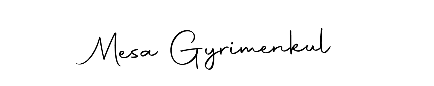 Use a signature maker to create a handwritten signature online. With this signature software, you can design (Autography-DOLnW) your own signature for name Mesa Gyrimenkul. Mesa Gyrimenkul signature style 10 images and pictures png