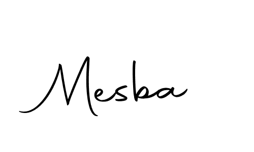 The best way (Autography-DOLnW) to make a short signature is to pick only two or three words in your name. The name Mesba include a total of six letters. For converting this name. Mesba signature style 10 images and pictures png