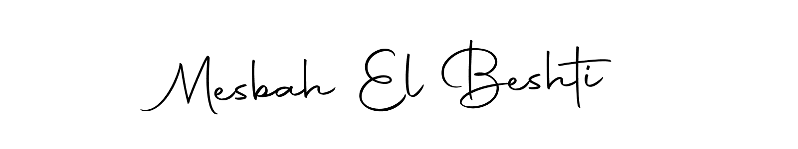 The best way (Autography-DOLnW) to make a short signature is to pick only two or three words in your name. The name Mesbah El Beshti include a total of six letters. For converting this name. Mesbah El Beshti signature style 10 images and pictures png