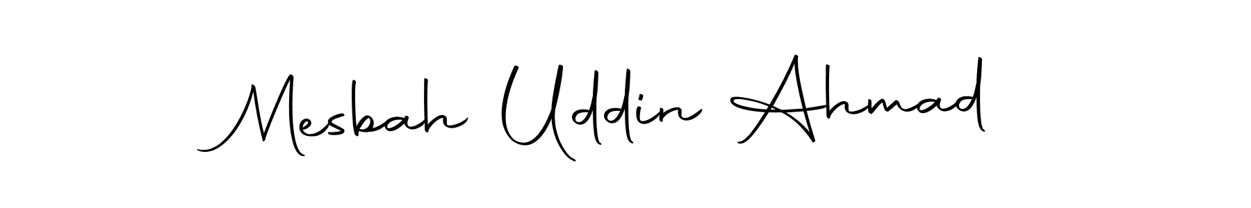 Mesbah Uddin Ahmad stylish signature style. Best Handwritten Sign (Autography-DOLnW) for my name. Handwritten Signature Collection Ideas for my name Mesbah Uddin Ahmad. Mesbah Uddin Ahmad signature style 10 images and pictures png