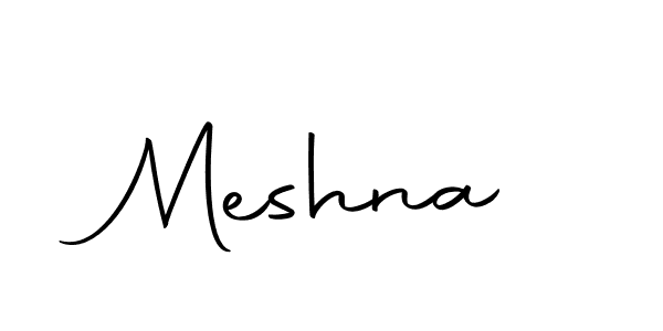 Make a beautiful signature design for name Meshna. With this signature (Autography-DOLnW) style, you can create a handwritten signature for free. Meshna signature style 10 images and pictures png