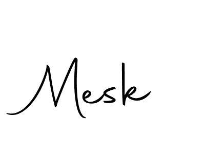 You should practise on your own different ways (Autography-DOLnW) to write your name (Mesk) in signature. don't let someone else do it for you. Mesk signature style 10 images and pictures png