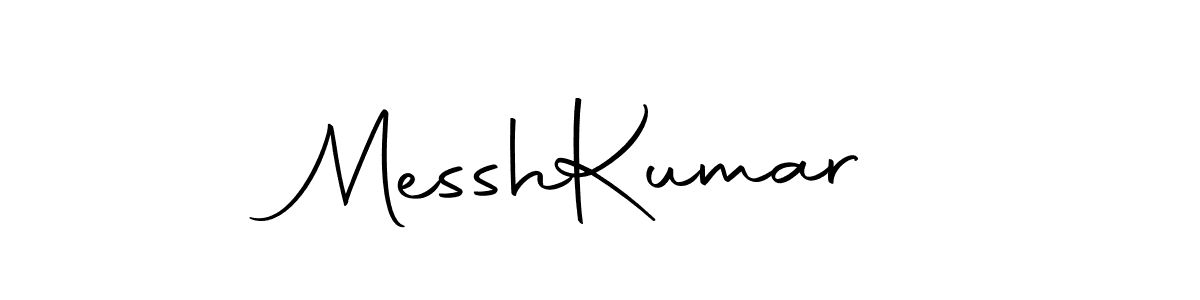 Design your own signature with our free online signature maker. With this signature software, you can create a handwritten (Autography-DOLnW) signature for name Messh  Kumar. Messh  Kumar signature style 10 images and pictures png