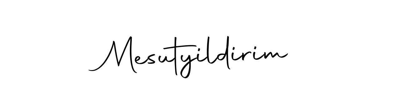 The best way (Autography-DOLnW) to make a short signature is to pick only two or three words in your name. The name Mesutyildirim include a total of six letters. For converting this name. Mesutyildirim signature style 10 images and pictures png