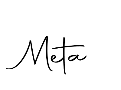 Also we have Meta name is the best signature style. Create professional handwritten signature collection using Autography-DOLnW autograph style. Meta signature style 10 images and pictures png