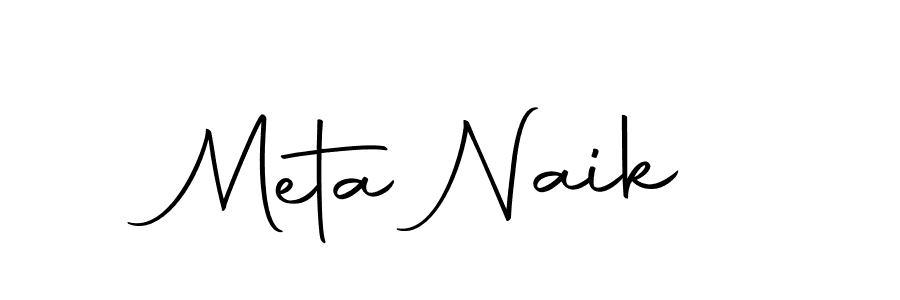 Also we have Meta Naik name is the best signature style. Create professional handwritten signature collection using Autography-DOLnW autograph style. Meta Naik signature style 10 images and pictures png