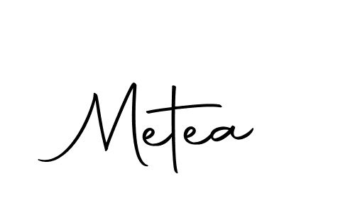 Metea stylish signature style. Best Handwritten Sign (Autography-DOLnW) for my name. Handwritten Signature Collection Ideas for my name Metea. Metea signature style 10 images and pictures png