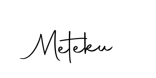 How to make Meteku name signature. Use Autography-DOLnW style for creating short signs online. This is the latest handwritten sign. Meteku signature style 10 images and pictures png