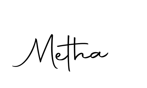 You should practise on your own different ways (Autography-DOLnW) to write your name (Metha) in signature. don't let someone else do it for you. Metha signature style 10 images and pictures png