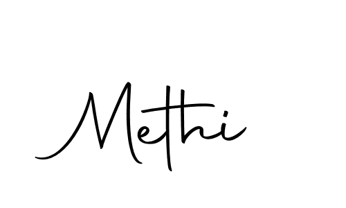 The best way (Autography-DOLnW) to make a short signature is to pick only two or three words in your name. The name Methi include a total of six letters. For converting this name. Methi signature style 10 images and pictures png