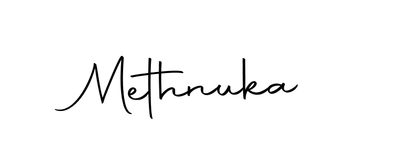 How to make Methnuka signature? Autography-DOLnW is a professional autograph style. Create handwritten signature for Methnuka name. Methnuka signature style 10 images and pictures png