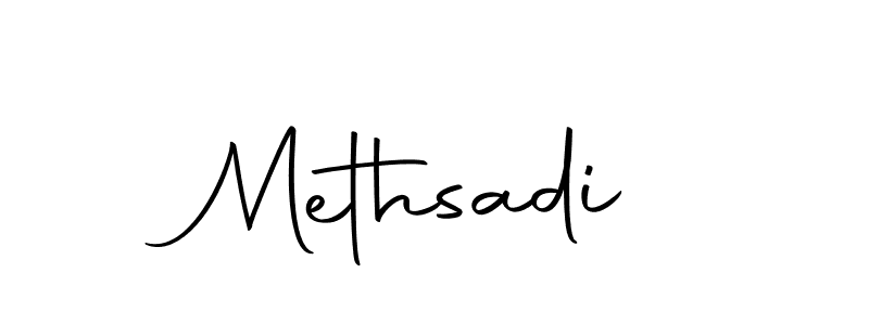 Methsadi stylish signature style. Best Handwritten Sign (Autography-DOLnW) for my name. Handwritten Signature Collection Ideas for my name Methsadi. Methsadi signature style 10 images and pictures png