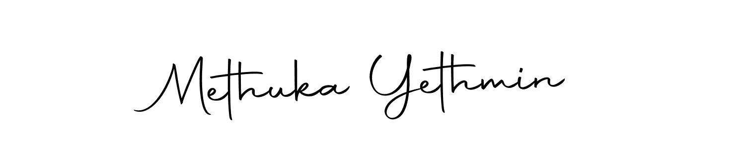 Make a beautiful signature design for name Methuka Yethmin. With this signature (Autography-DOLnW) style, you can create a handwritten signature for free. Methuka Yethmin signature style 10 images and pictures png