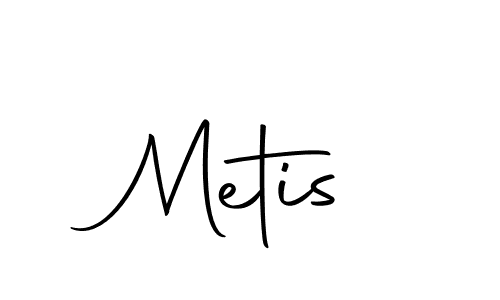 Design your own signature with our free online signature maker. With this signature software, you can create a handwritten (Autography-DOLnW) signature for name Metis. Metis signature style 10 images and pictures png