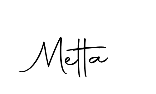 It looks lik you need a new signature style for name Metta. Design unique handwritten (Autography-DOLnW) signature with our free signature maker in just a few clicks. Metta signature style 10 images and pictures png