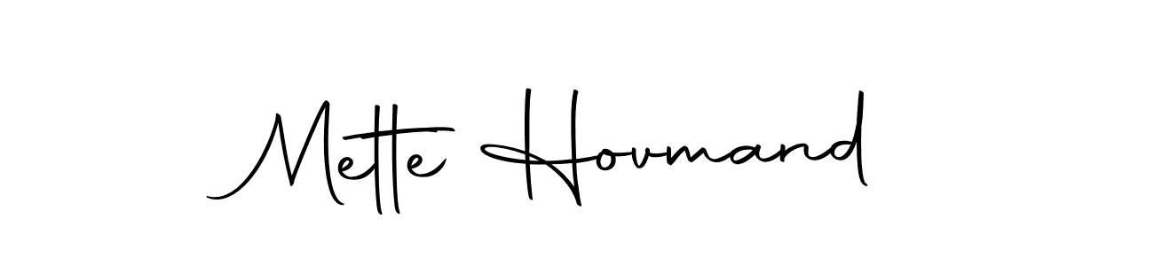 How to make Mette Hovmand signature? Autography-DOLnW is a professional autograph style. Create handwritten signature for Mette Hovmand name. Mette Hovmand signature style 10 images and pictures png