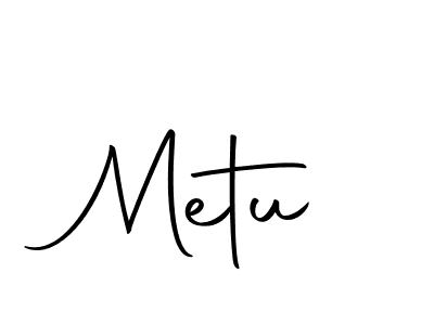 You should practise on your own different ways (Autography-DOLnW) to write your name (Metu) in signature. don't let someone else do it for you. Metu signature style 10 images and pictures png