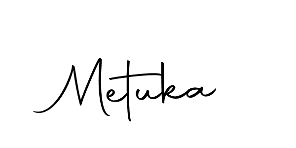 Metuka stylish signature style. Best Handwritten Sign (Autography-DOLnW) for my name. Handwritten Signature Collection Ideas for my name Metuka. Metuka signature style 10 images and pictures png