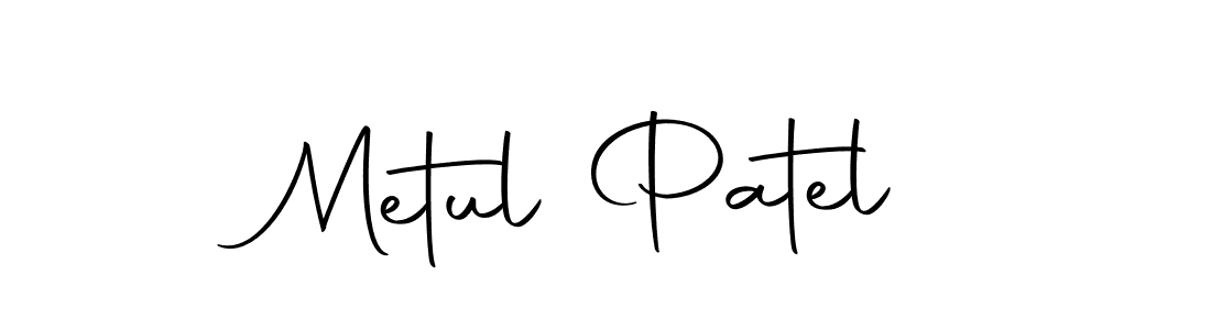 How to make Metul Patel signature? Autography-DOLnW is a professional autograph style. Create handwritten signature for Metul Patel name. Metul Patel signature style 10 images and pictures png