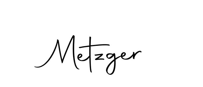 Design your own signature with our free online signature maker. With this signature software, you can create a handwritten (Autography-DOLnW) signature for name Metzger. Metzger signature style 10 images and pictures png