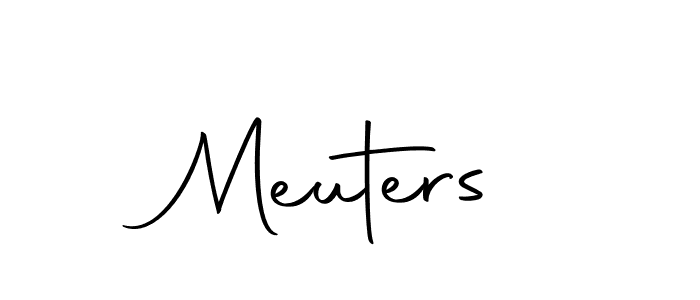 Use a signature maker to create a handwritten signature online. With this signature software, you can design (Autography-DOLnW) your own signature for name Meuters. Meuters signature style 10 images and pictures png