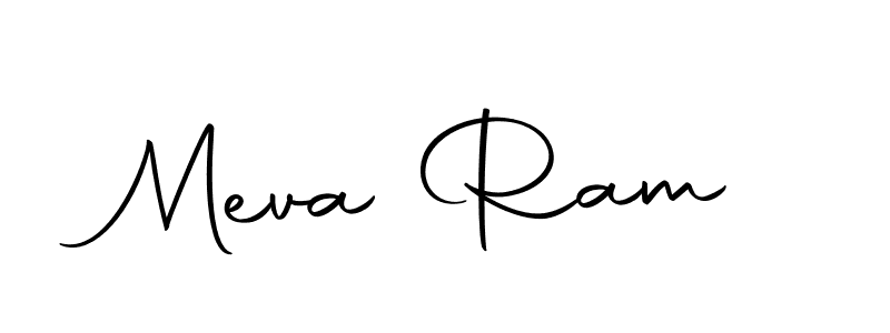 Create a beautiful signature design for name Meva Ram. With this signature (Autography-DOLnW) fonts, you can make a handwritten signature for free. Meva Ram signature style 10 images and pictures png