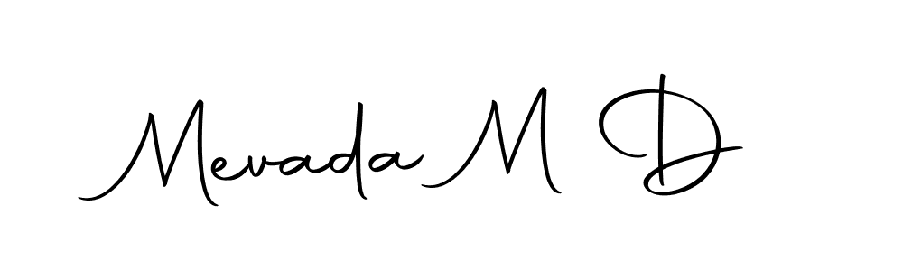 Once you've used our free online signature maker to create your best signature Autography-DOLnW style, it's time to enjoy all of the benefits that Mevada M D name signing documents. Mevada M D signature style 10 images and pictures png