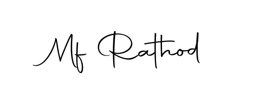 Use a signature maker to create a handwritten signature online. With this signature software, you can design (Autography-DOLnW) your own signature for name Mf Rathod. Mf Rathod signature style 10 images and pictures png