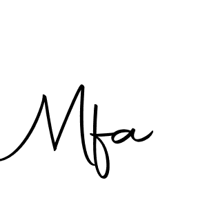 How to Draw Mfa signature style? Autography-DOLnW is a latest design signature styles for name Mfa. Mfa signature style 10 images and pictures png