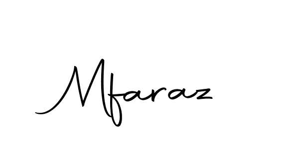 Make a beautiful signature design for name Mfaraz. Use this online signature maker to create a handwritten signature for free. Mfaraz signature style 10 images and pictures png