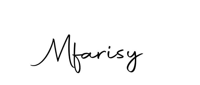 Mfarisy stylish signature style. Best Handwritten Sign (Autography-DOLnW) for my name. Handwritten Signature Collection Ideas for my name Mfarisy. Mfarisy signature style 10 images and pictures png