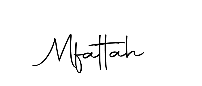 How to make Mfattah signature? Autography-DOLnW is a professional autograph style. Create handwritten signature for Mfattah name. Mfattah signature style 10 images and pictures png