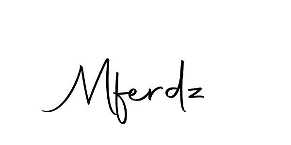 Mferdz stylish signature style. Best Handwritten Sign (Autography-DOLnW) for my name. Handwritten Signature Collection Ideas for my name Mferdz. Mferdz signature style 10 images and pictures png