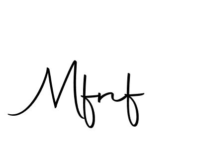 Make a beautiful signature design for name Mfnf. With this signature (Autography-DOLnW) style, you can create a handwritten signature for free. Mfnf signature style 10 images and pictures png