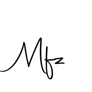 How to make Mfz name signature. Use Autography-DOLnW style for creating short signs online. This is the latest handwritten sign. Mfz signature style 10 images and pictures png
