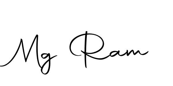 Make a beautiful signature design for name Mg Ram. With this signature (Autography-DOLnW) style, you can create a handwritten signature for free. Mg Ram signature style 10 images and pictures png