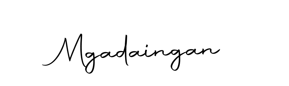 Use a signature maker to create a handwritten signature online. With this signature software, you can design (Autography-DOLnW) your own signature for name Mgadaingan. Mgadaingan signature style 10 images and pictures png