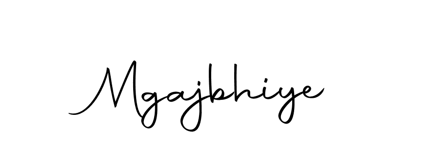 Make a beautiful signature design for name Mgajbhiye. With this signature (Autography-DOLnW) style, you can create a handwritten signature for free. Mgajbhiye signature style 10 images and pictures png