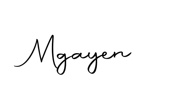 Mgayen stylish signature style. Best Handwritten Sign (Autography-DOLnW) for my name. Handwritten Signature Collection Ideas for my name Mgayen. Mgayen signature style 10 images and pictures png