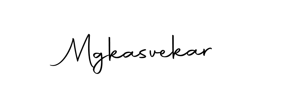 Also we have Mgkasvekar name is the best signature style. Create professional handwritten signature collection using Autography-DOLnW autograph style. Mgkasvekar signature style 10 images and pictures png