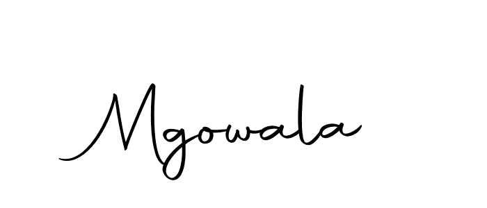 Use a signature maker to create a handwritten signature online. With this signature software, you can design (Autography-DOLnW) your own signature for name Mgowala. Mgowala signature style 10 images and pictures png