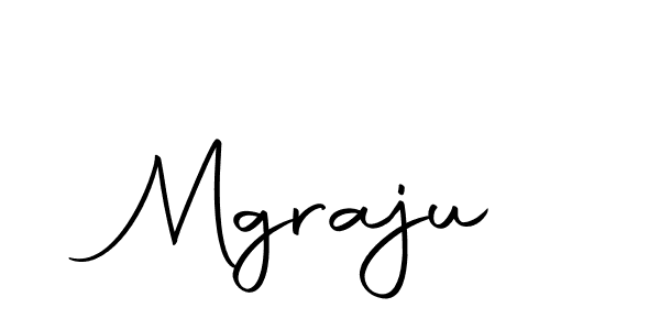 Make a beautiful signature design for name Mgraju. With this signature (Autography-DOLnW) style, you can create a handwritten signature for free. Mgraju signature style 10 images and pictures png