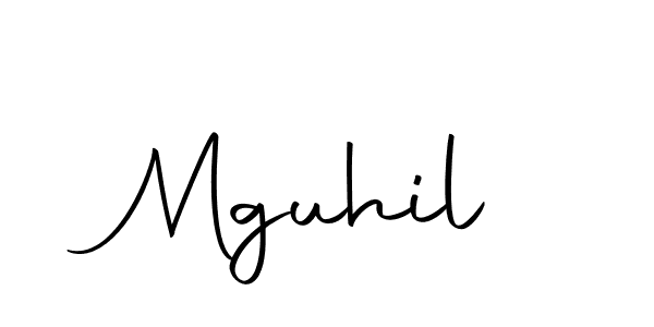 Design your own signature with our free online signature maker. With this signature software, you can create a handwritten (Autography-DOLnW) signature for name Mguhil. Mguhil signature style 10 images and pictures png