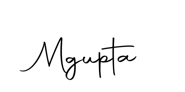 Make a beautiful signature design for name Mgupta. With this signature (Autography-DOLnW) style, you can create a handwritten signature for free. Mgupta signature style 10 images and pictures png