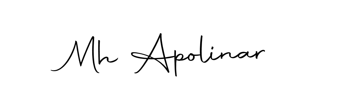 You should practise on your own different ways (Autography-DOLnW) to write your name (Mh Apolinar) in signature. don't let someone else do it for you. Mh Apolinar signature style 10 images and pictures png