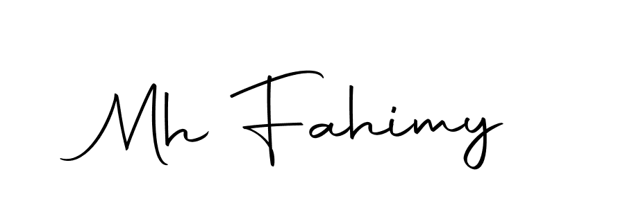 Also we have Mh Fahimy name is the best signature style. Create professional handwritten signature collection using Autography-DOLnW autograph style. Mh Fahimy signature style 10 images and pictures png
