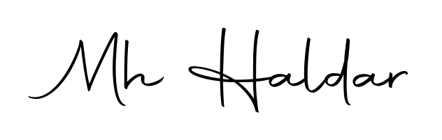 Mh Haldar stylish signature style. Best Handwritten Sign (Autography-DOLnW) for my name. Handwritten Signature Collection Ideas for my name Mh Haldar. Mh Haldar signature style 10 images and pictures png