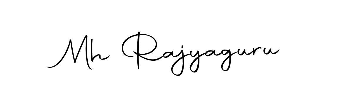 Mh Rajyaguru stylish signature style. Best Handwritten Sign (Autography-DOLnW) for my name. Handwritten Signature Collection Ideas for my name Mh Rajyaguru. Mh Rajyaguru signature style 10 images and pictures png