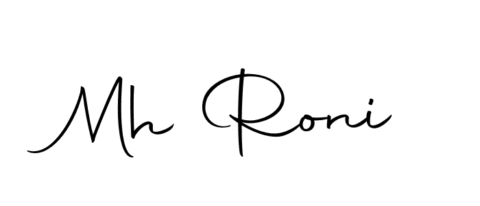 How to Draw Mh Roni signature style? Autography-DOLnW is a latest design signature styles for name Mh Roni. Mh Roni signature style 10 images and pictures png